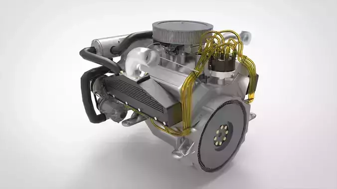 Marine Engine V8
