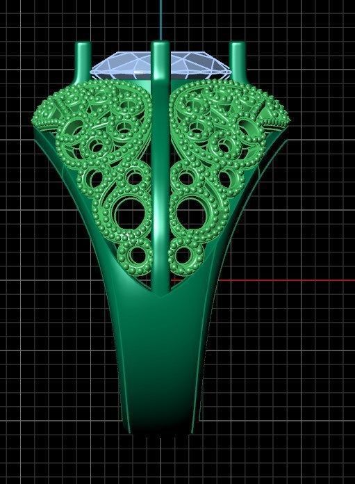 Ring pl147 3D print model_9