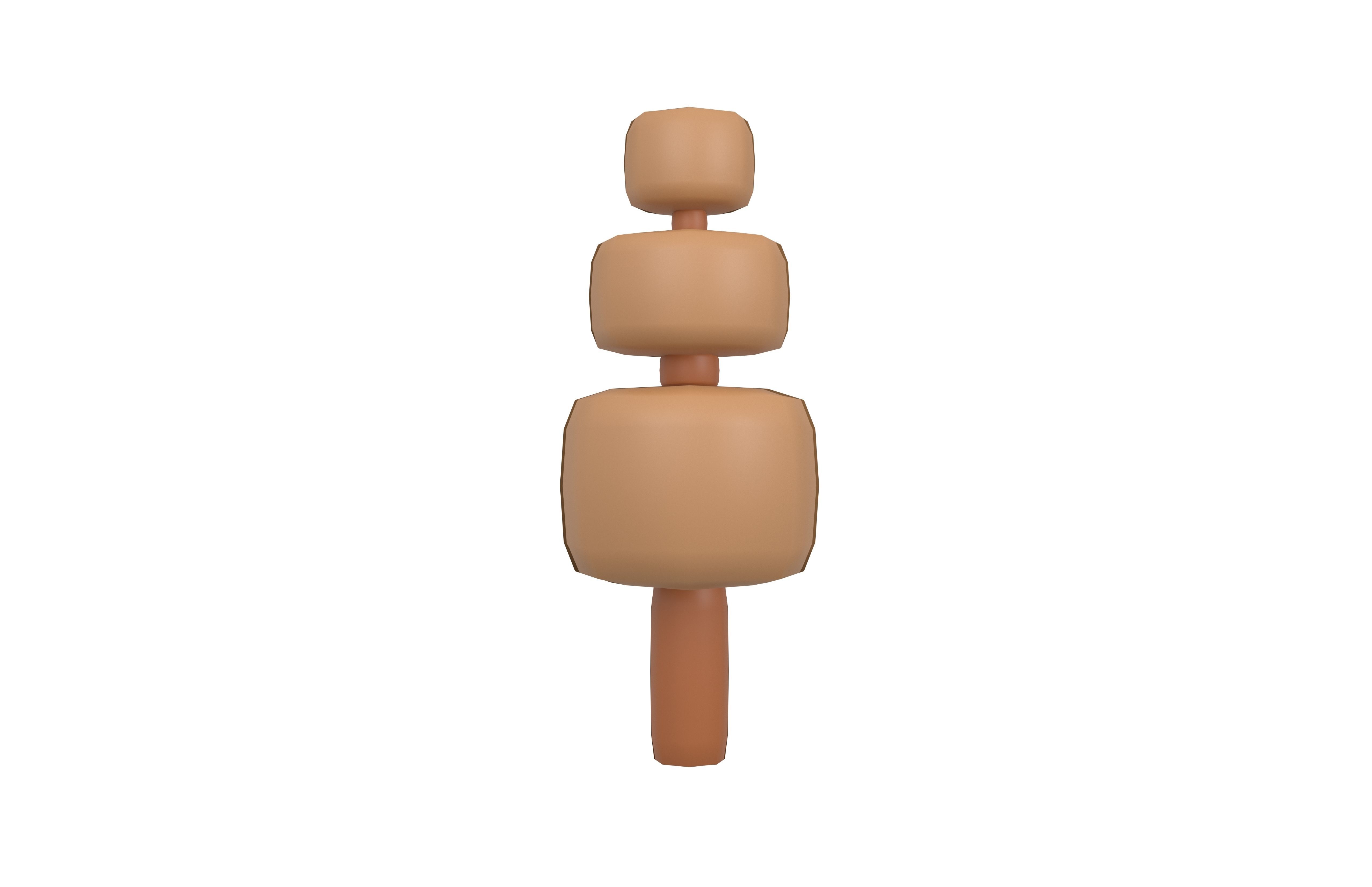 Cartoon Tree v13 004 Low-poly 3D model_1