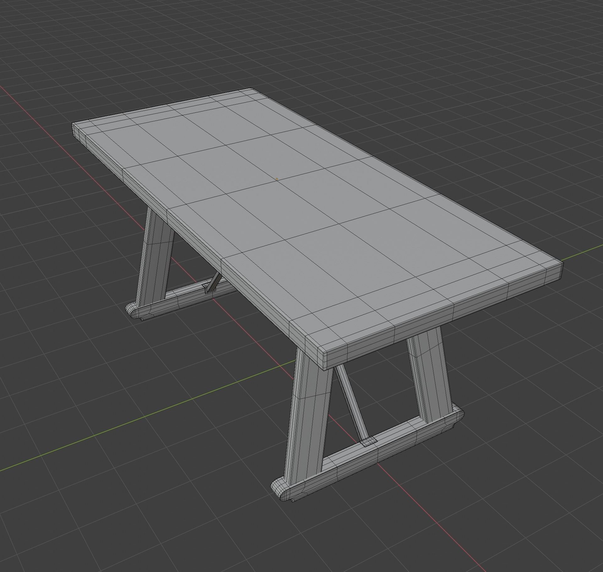 3D Alta Desk 3D model_3