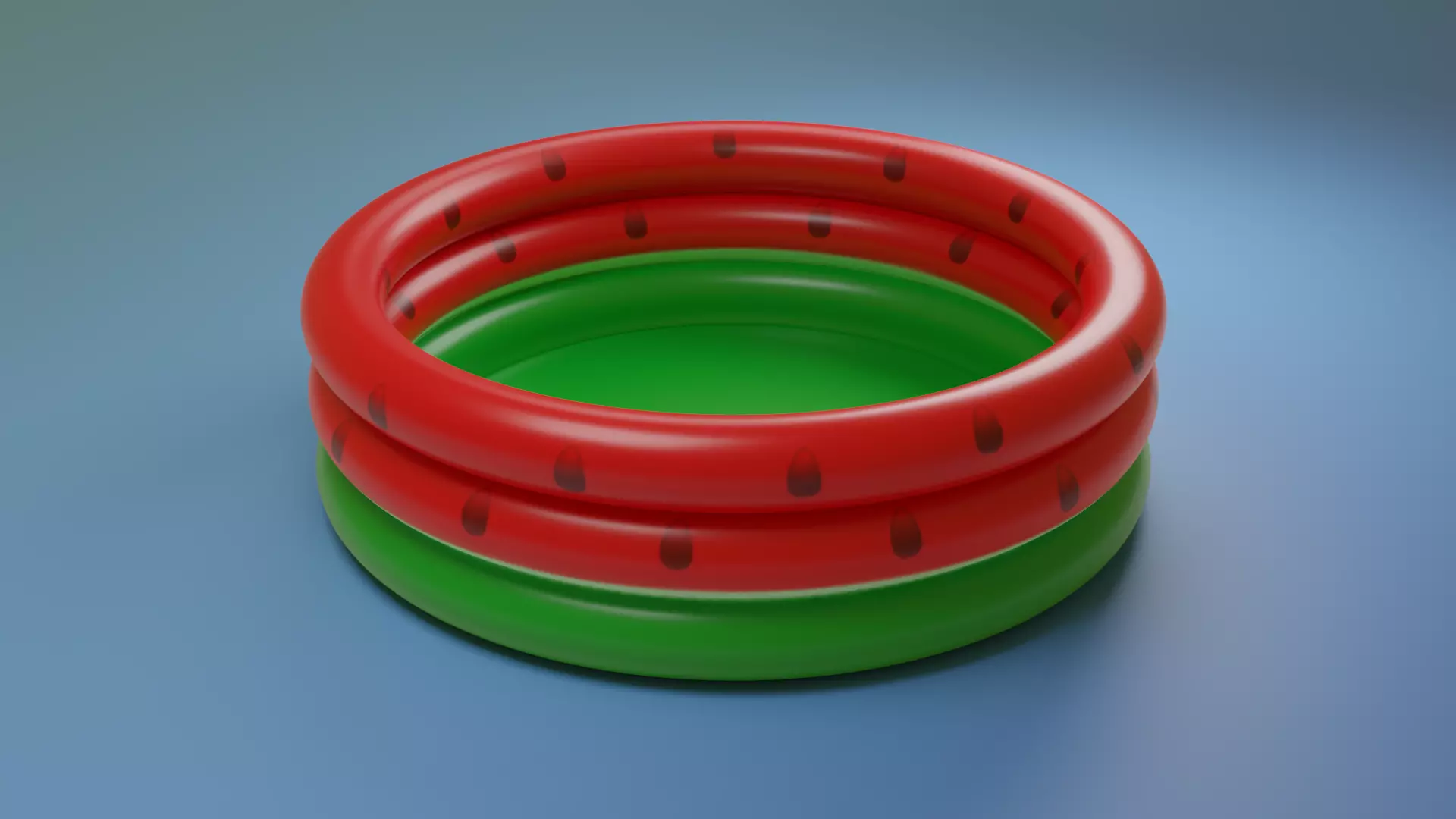 3D Model of Inflatable Watermelon 3D model_0
