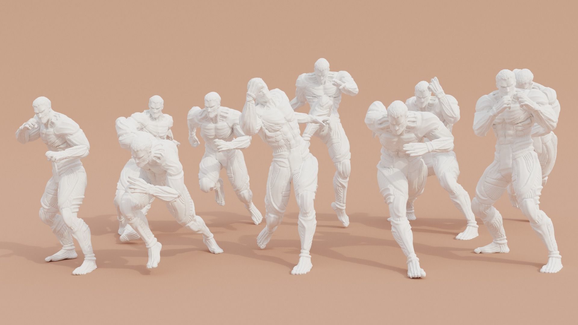 Attack on Titan - High Poly - Armored Titan Reiner Braun 3D model_16