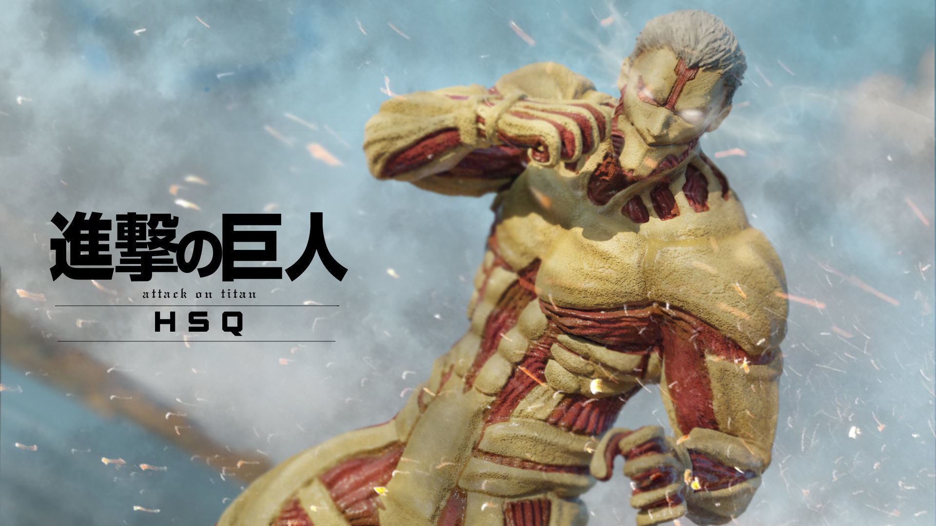 Attack on Titan - High Poly - Armored Titan Reiner Braun 3D model_29