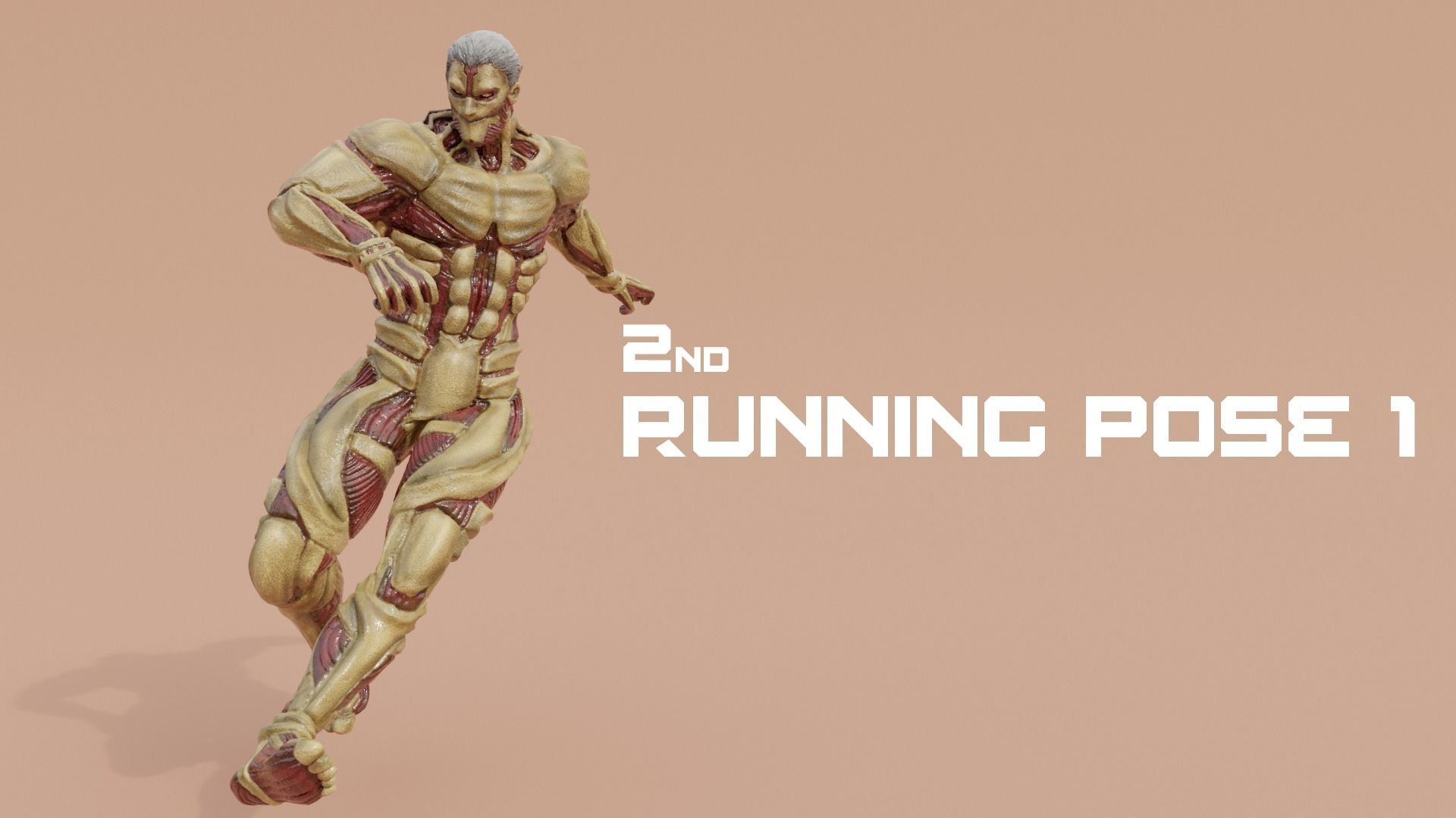 Attack on Titan - High Poly - Armored Titan Reiner Braun 3D model_19