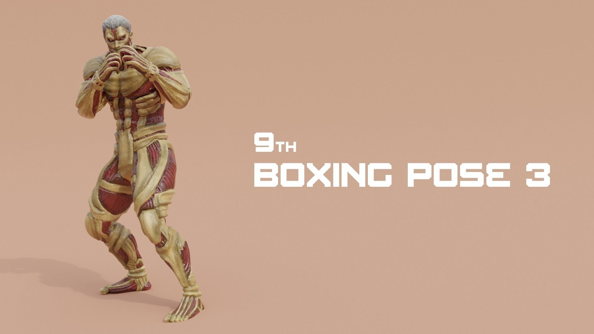 Attack on Titan - High Poly - Armored Titan Reiner Braun 3D model_26