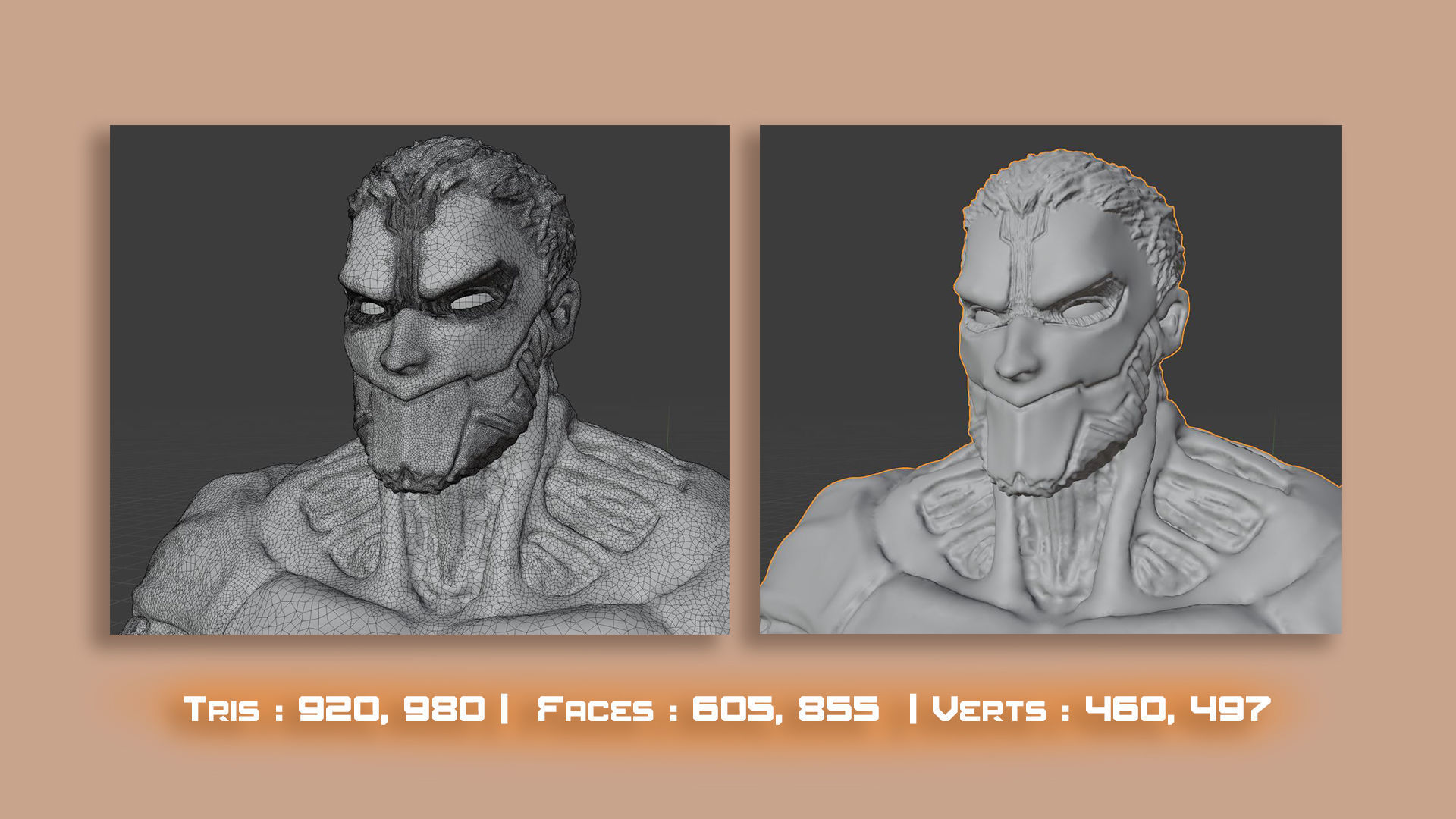 Attack on Titan - High Poly - Armored Titan Reiner Braun 3D model_10