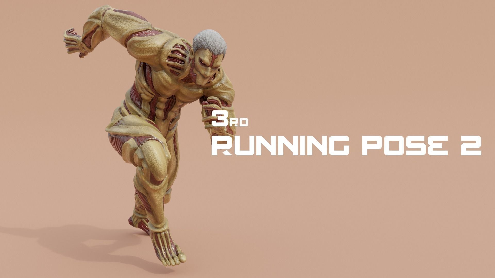 Attack on Titan - High Poly - Armored Titan Reiner Braun 3D model_20