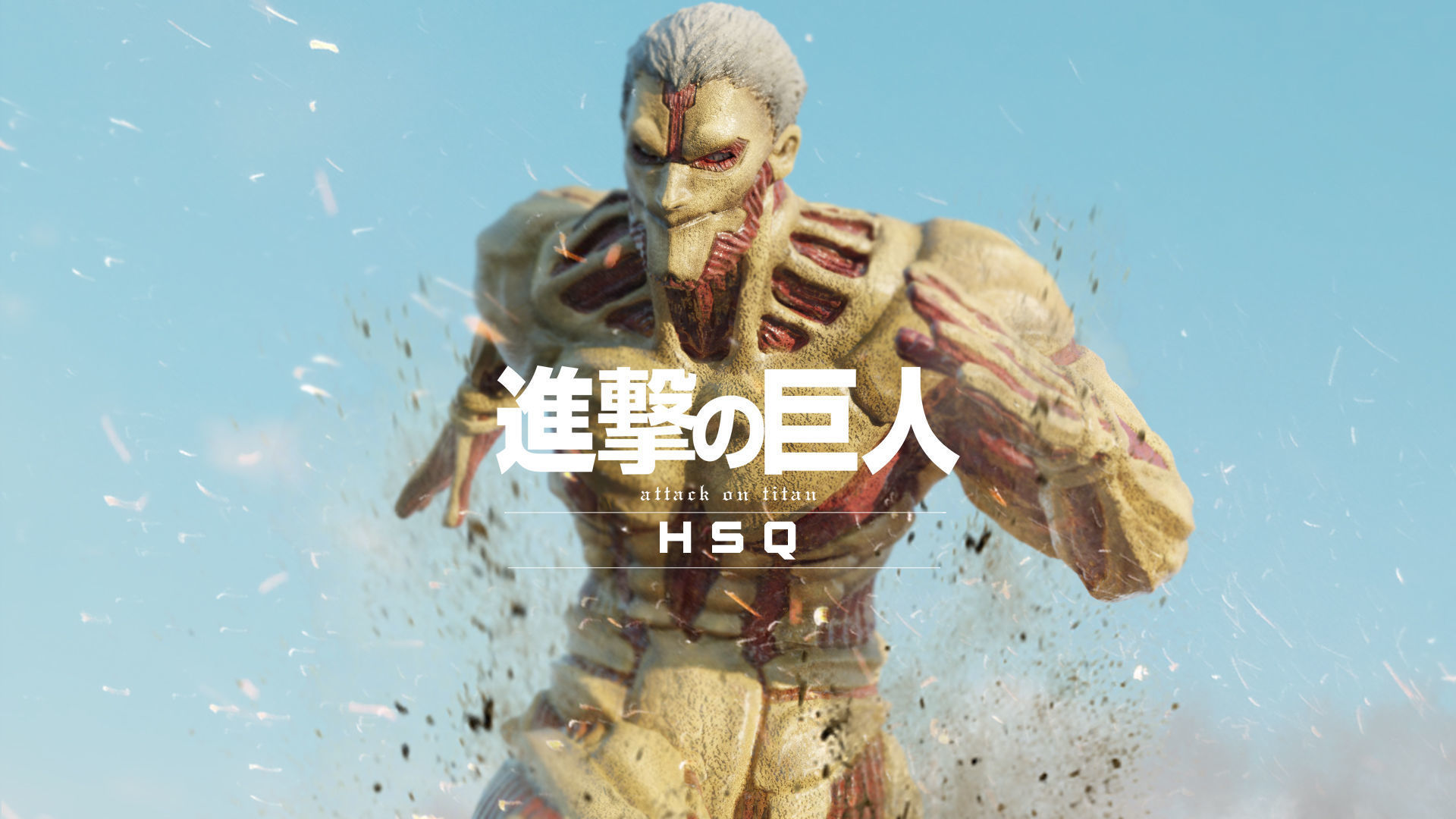 Attack on Titan - High Poly - Armored Titan Reiner Braun 3D model_5