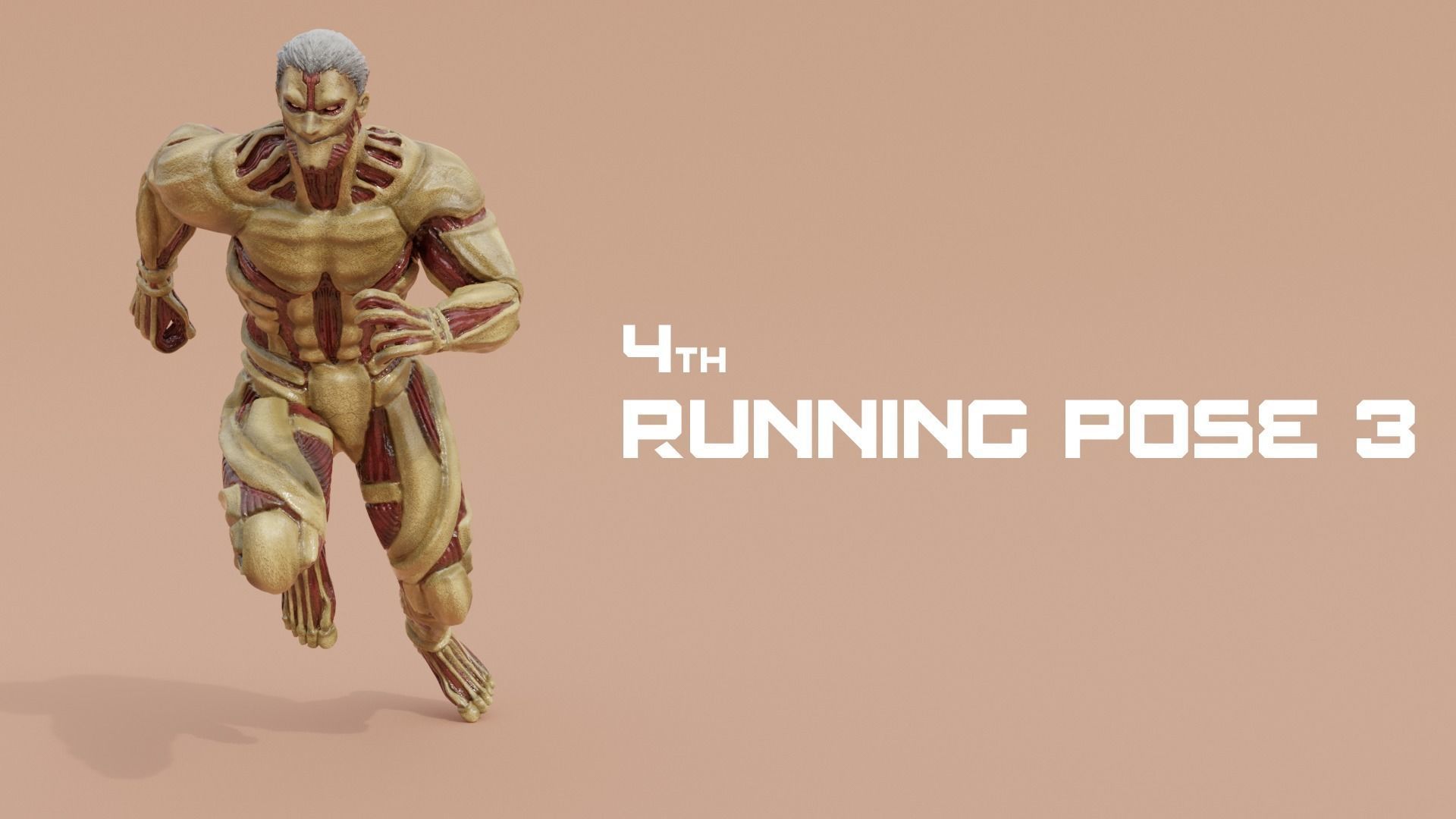 Attack on Titan - High Poly - Armored Titan Reiner Braun 3D model_21