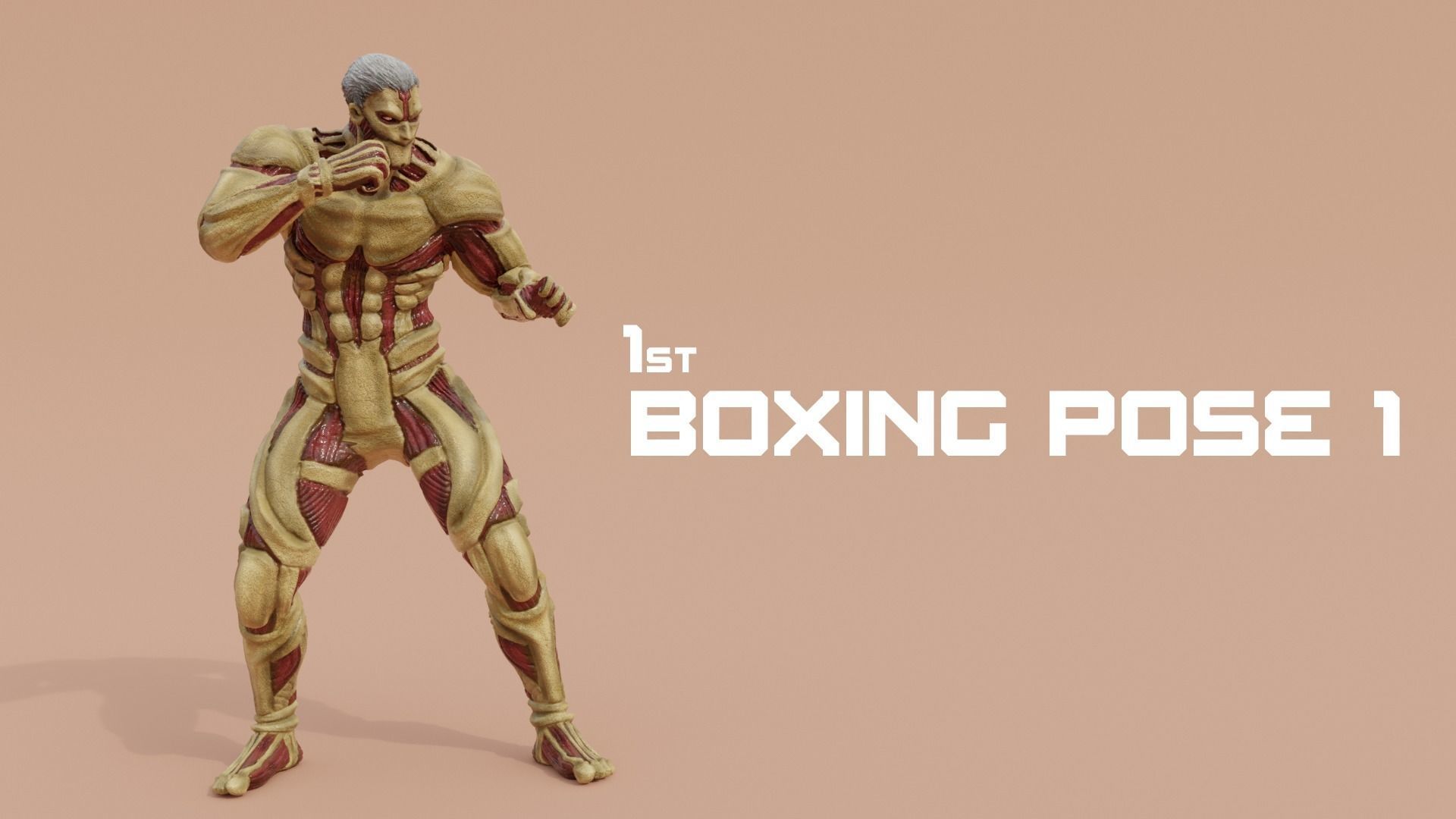 Attack on Titan - High Poly - Armored Titan Reiner Braun 3D model_18