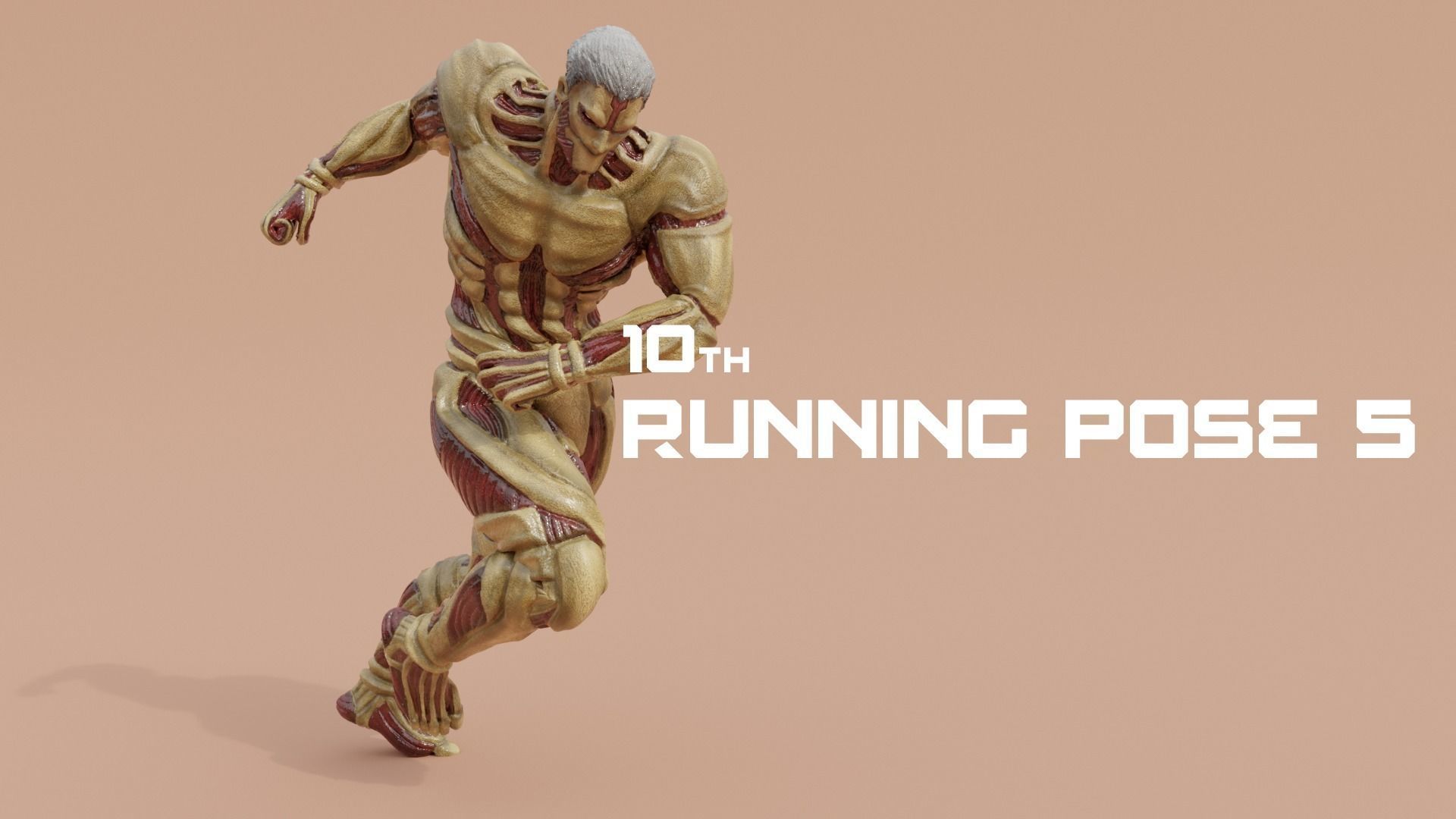 Attack on Titan - High Poly - Armored Titan Reiner Braun 3D model_27
