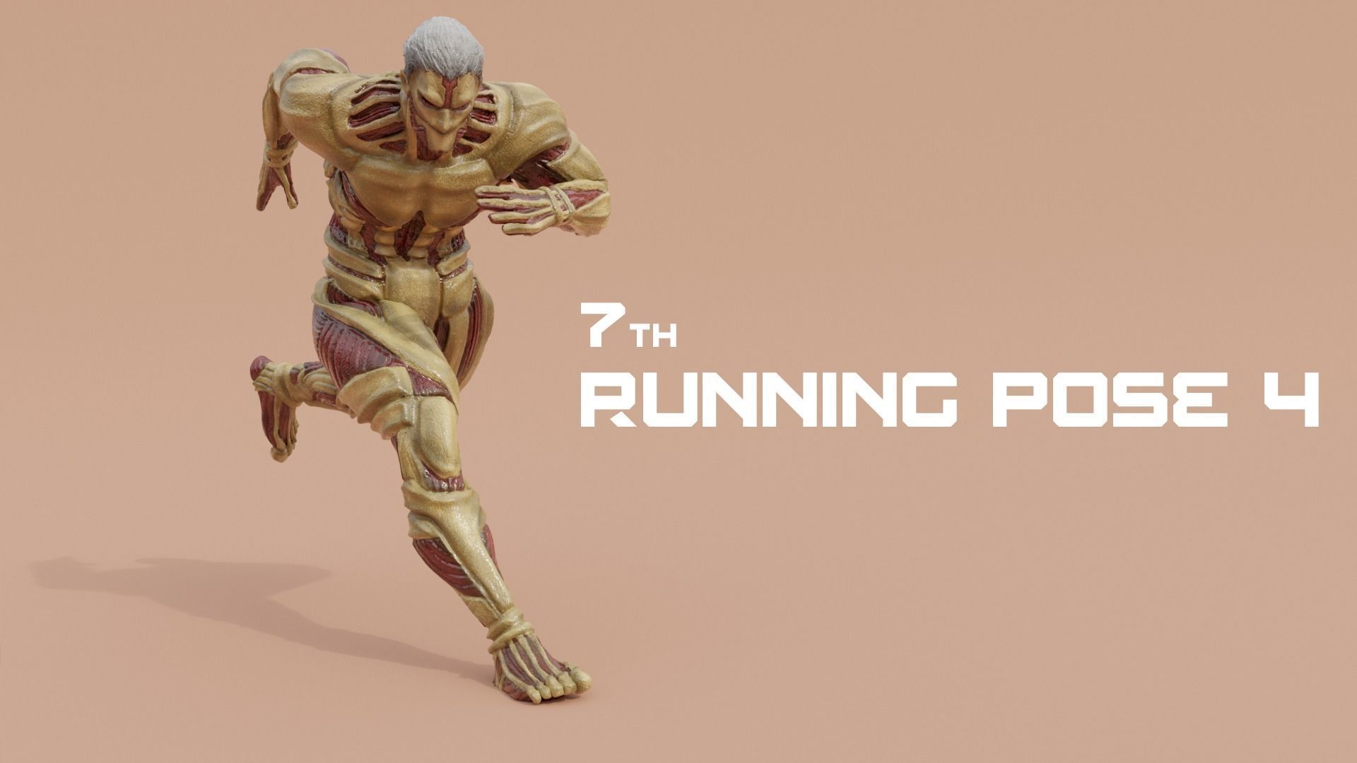 Attack on Titan - High Poly - Armored Titan Reiner Braun 3D model_24
