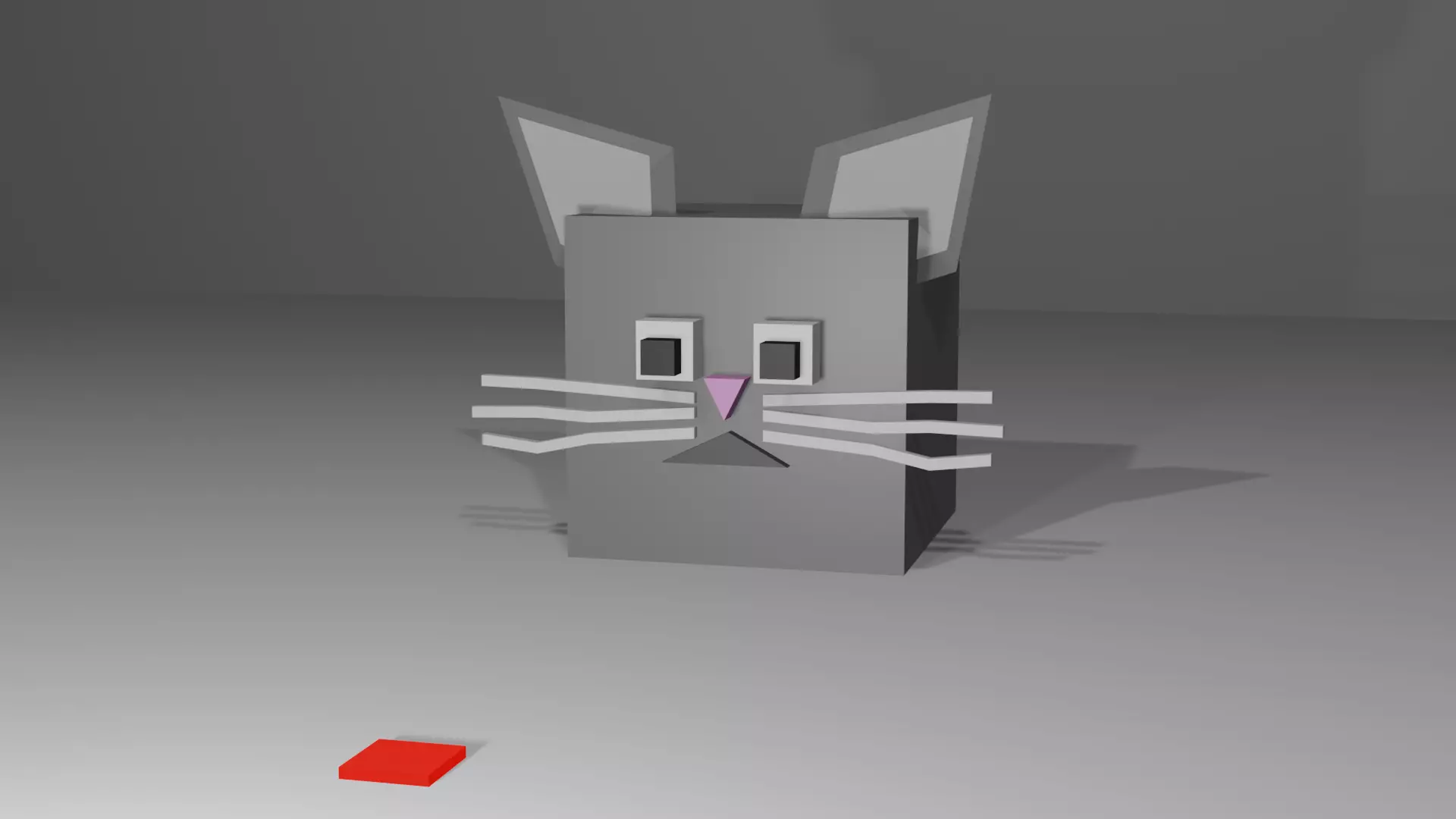 Cat Cube Free 3D model