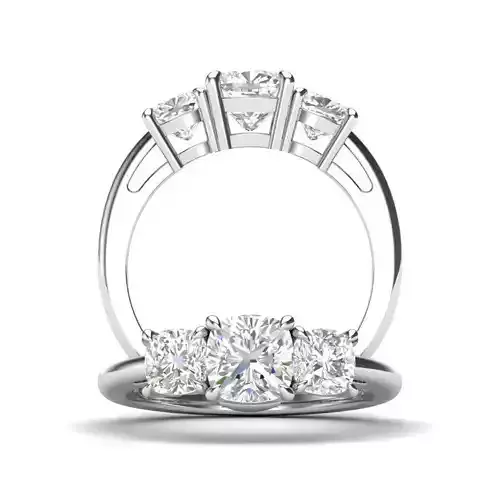 Three stone ring - JF030