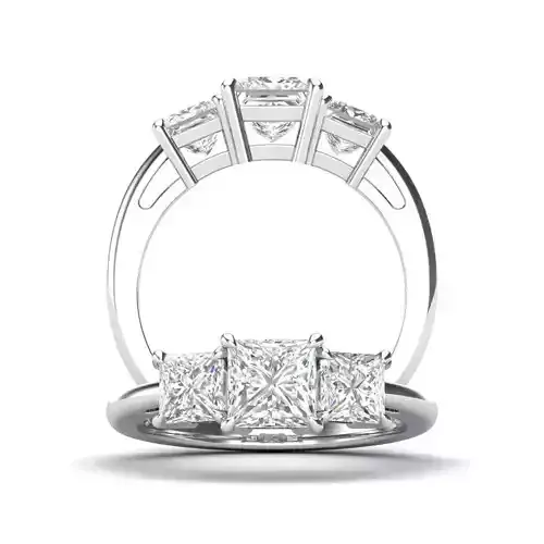 Three stone ring - JF031