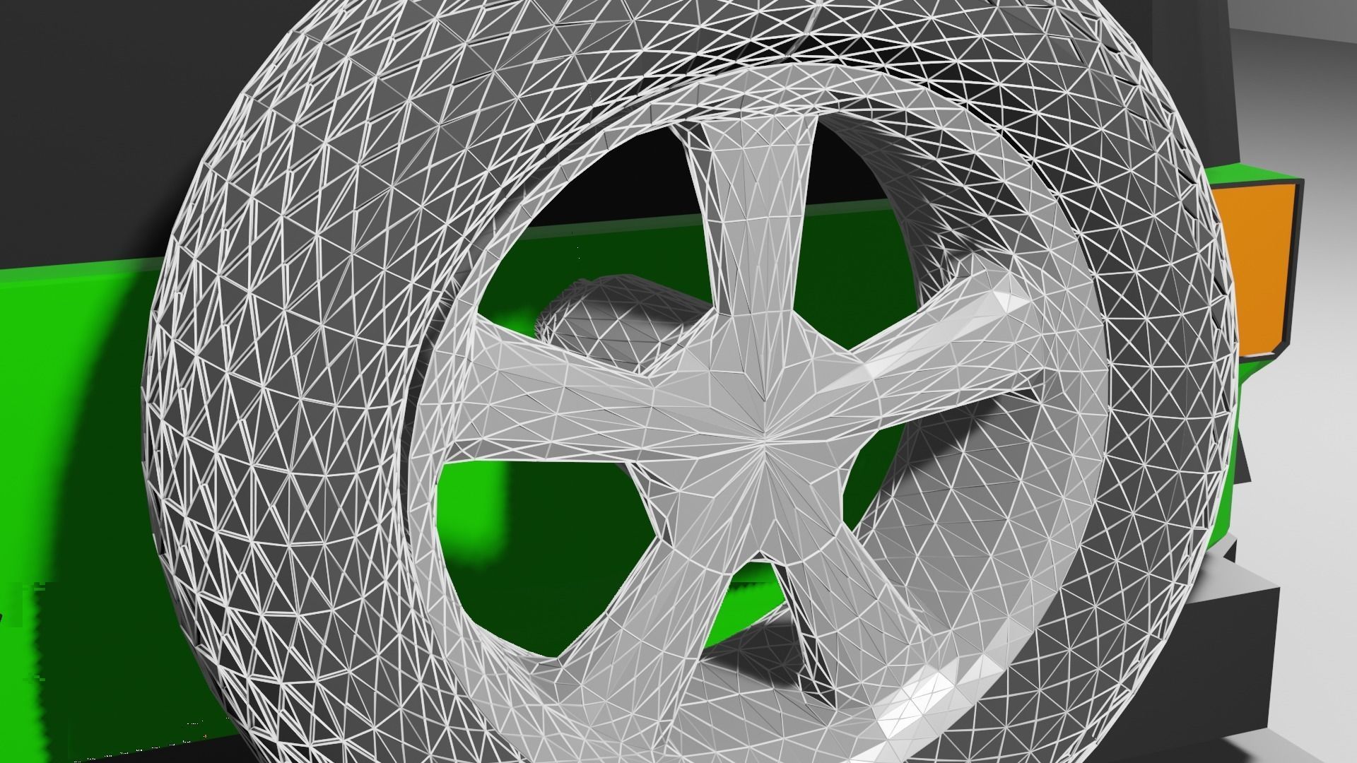 Jeep Wrangler-Green 3D model_14