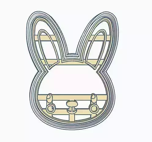Easter Cookie Cutter Set 3D print model