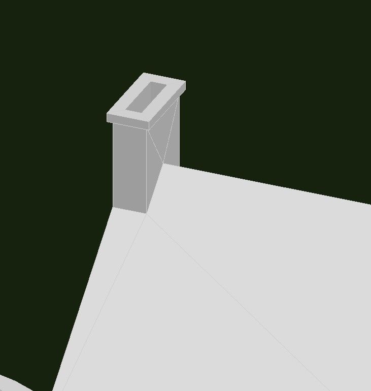 Scotney Castle Low-poly 3D model_29