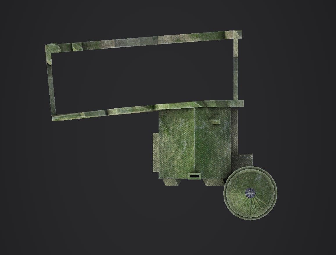 Scotney Castle Low-poly 3D model_9