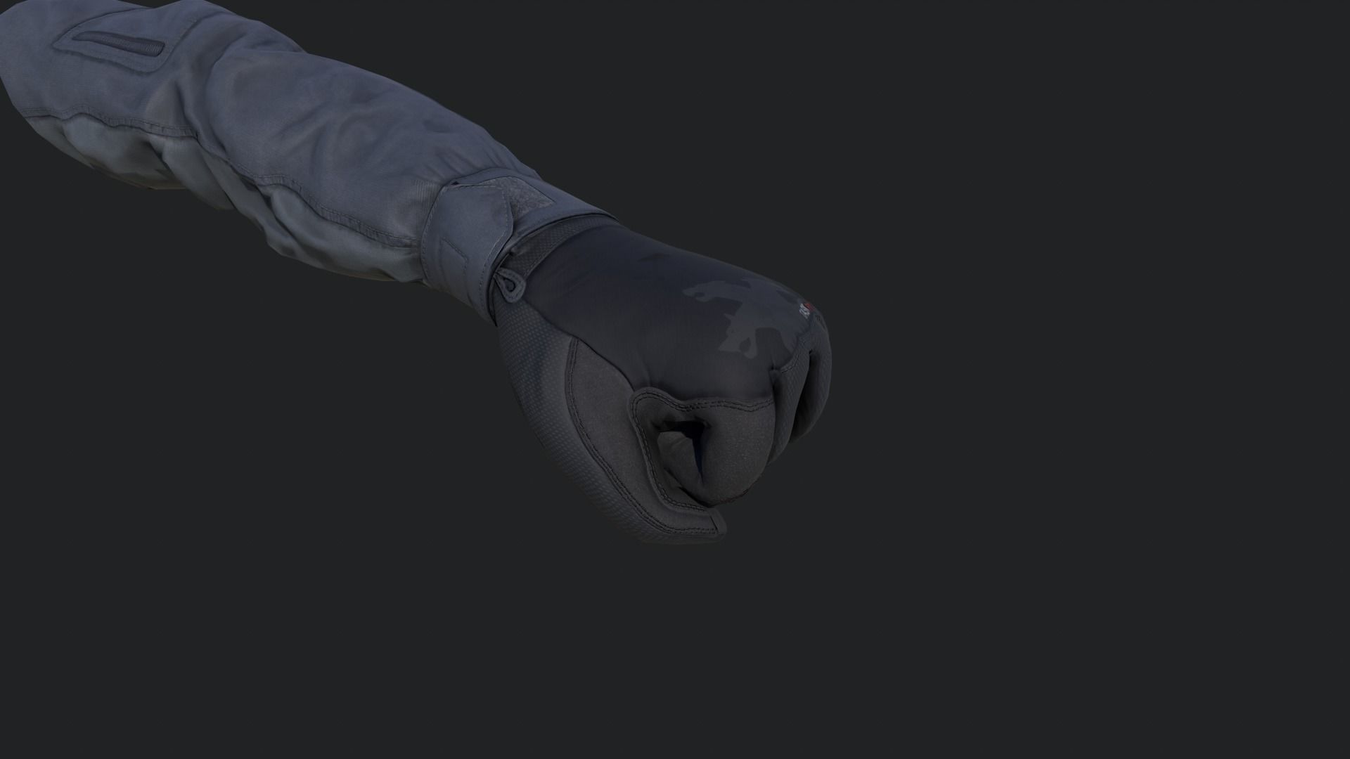 FPS Hands Low-poly 3D model_5