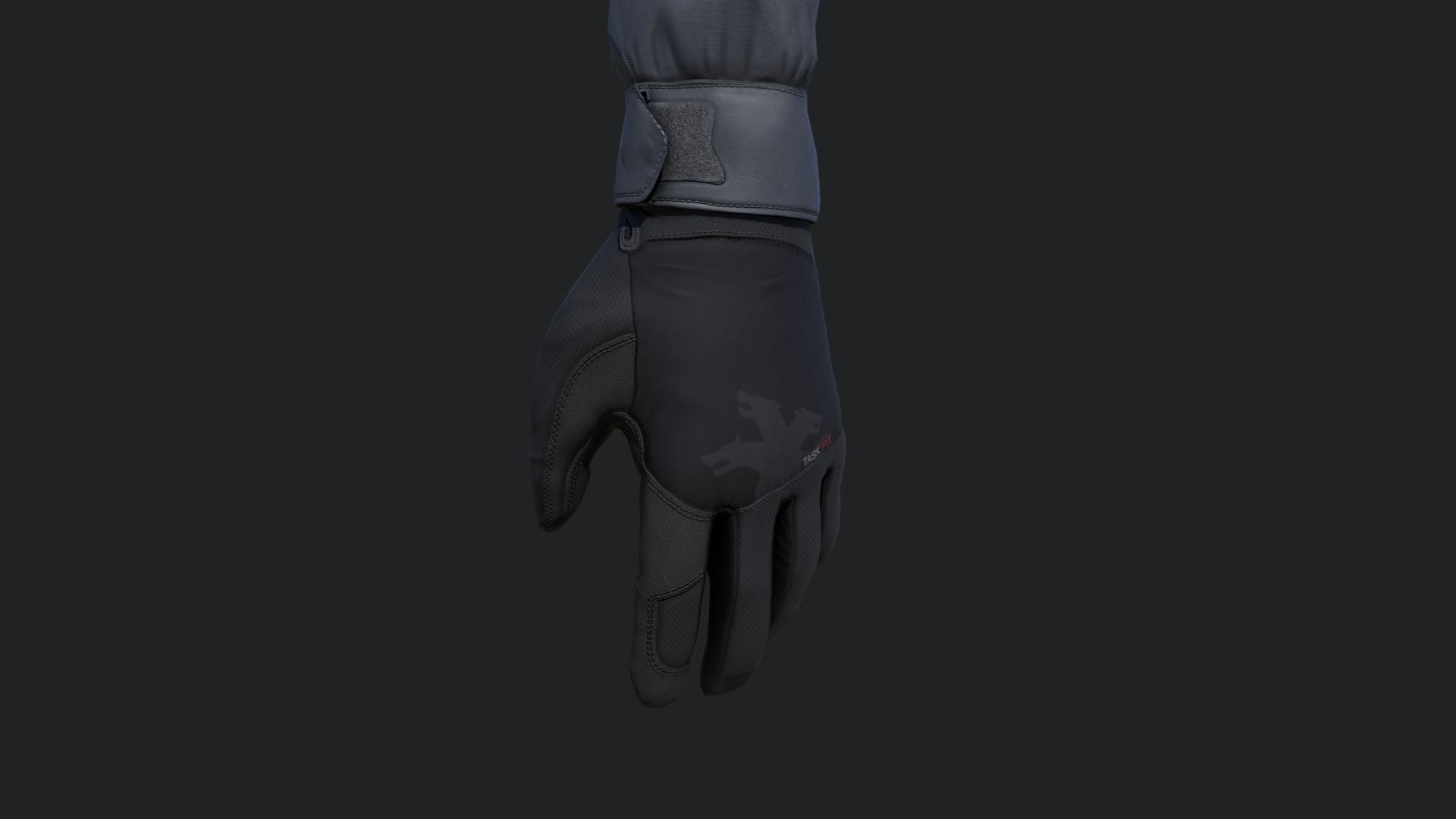 FPS Hands Low-poly 3D model_1