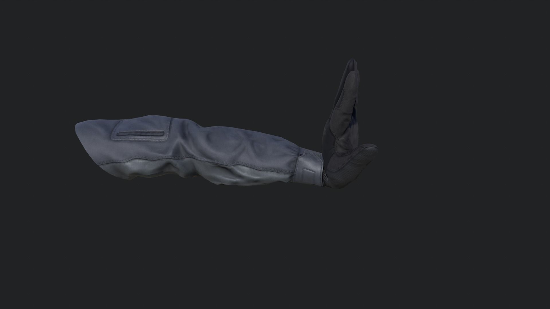 FPS Hands Low-poly 3D model_9