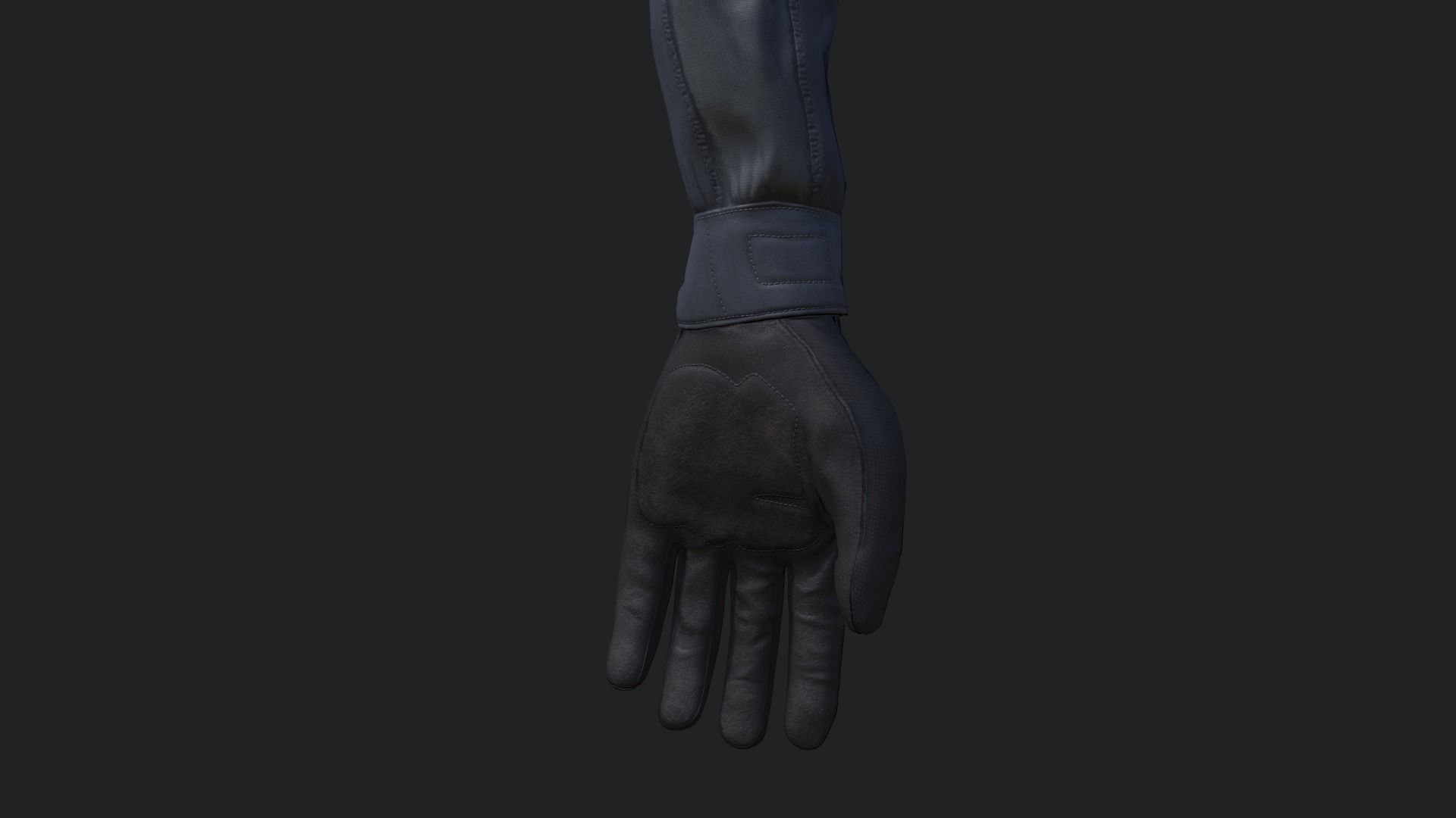 FPS Hands Low-poly 3D model_2