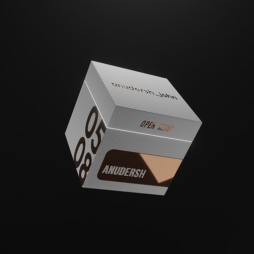 3D Package Design 3D model