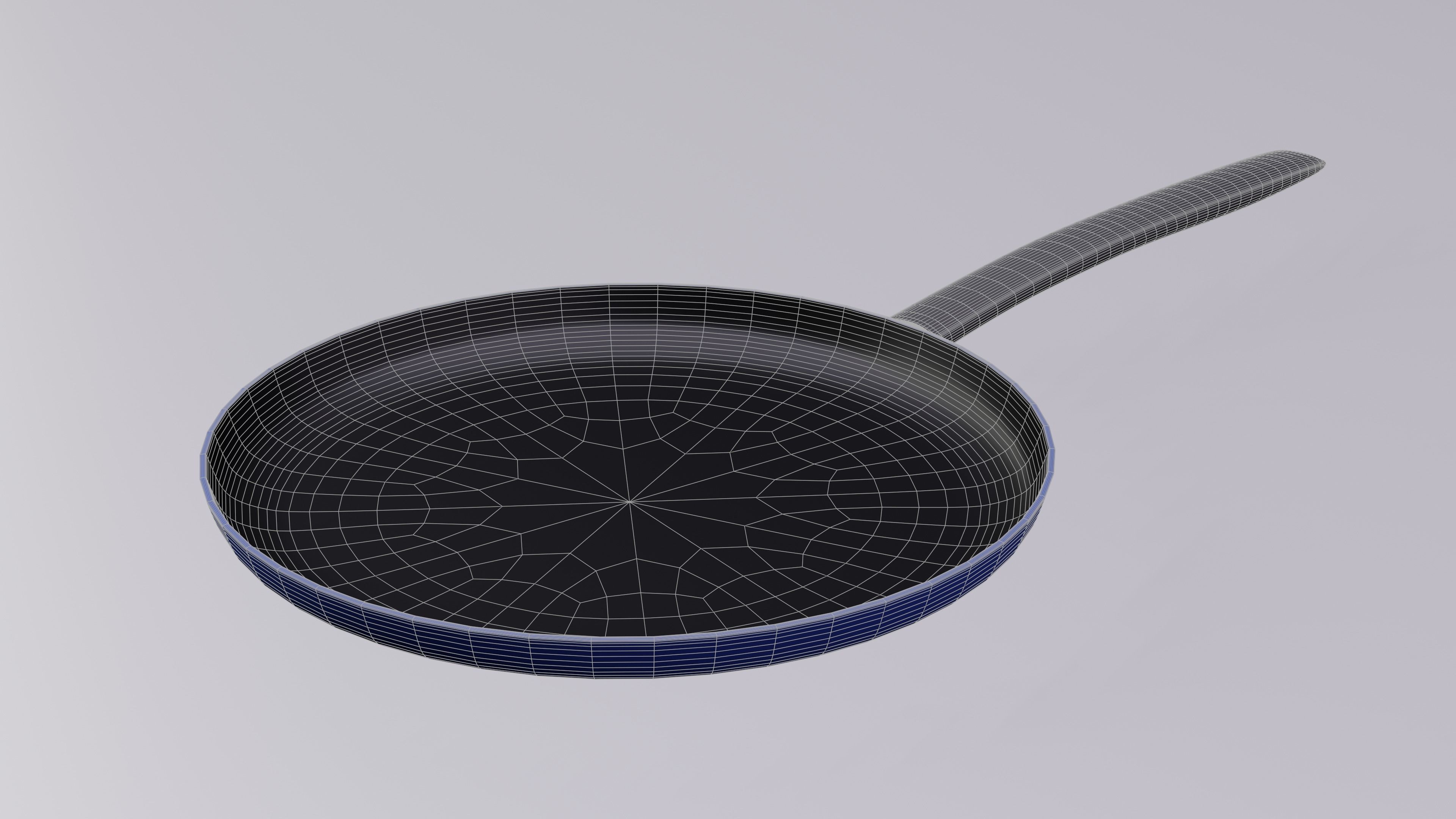 Saute Pan 3D model_5