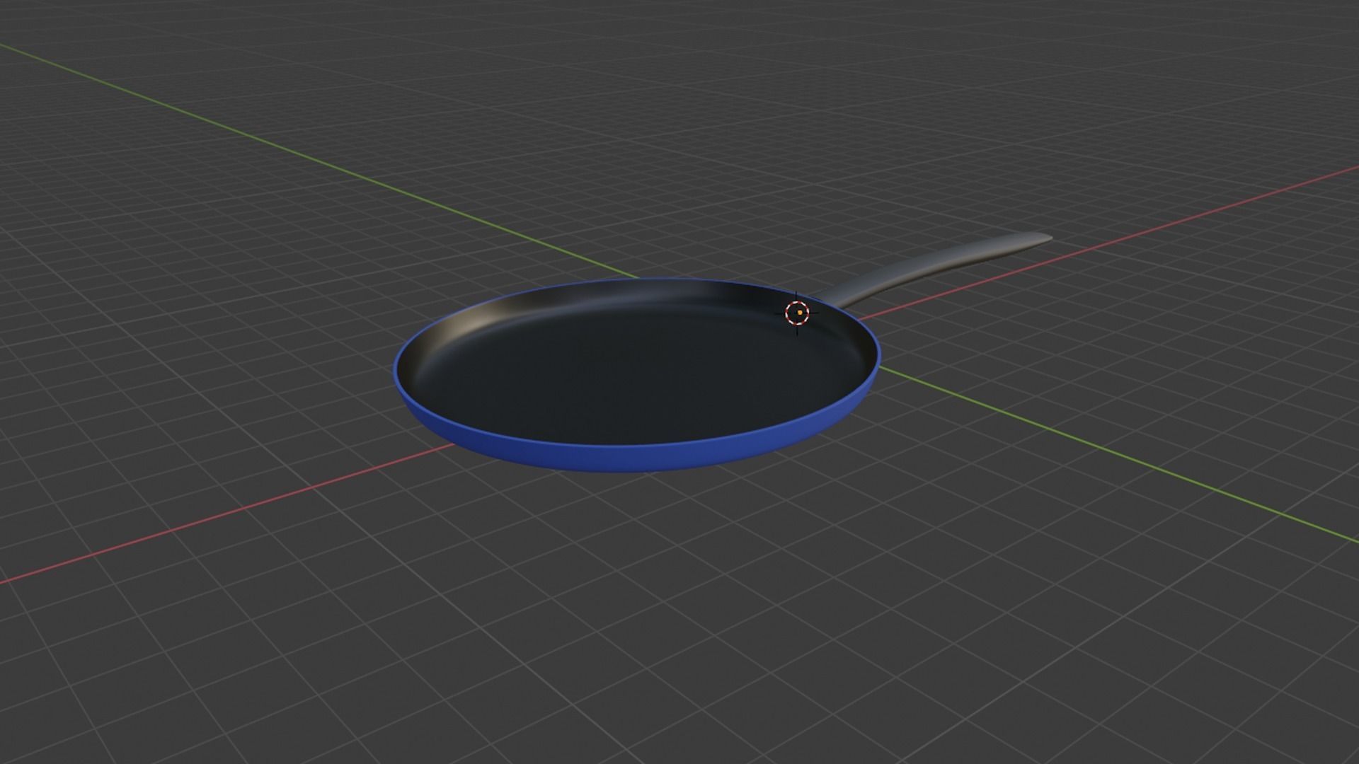Saute Pan 3D model_6
