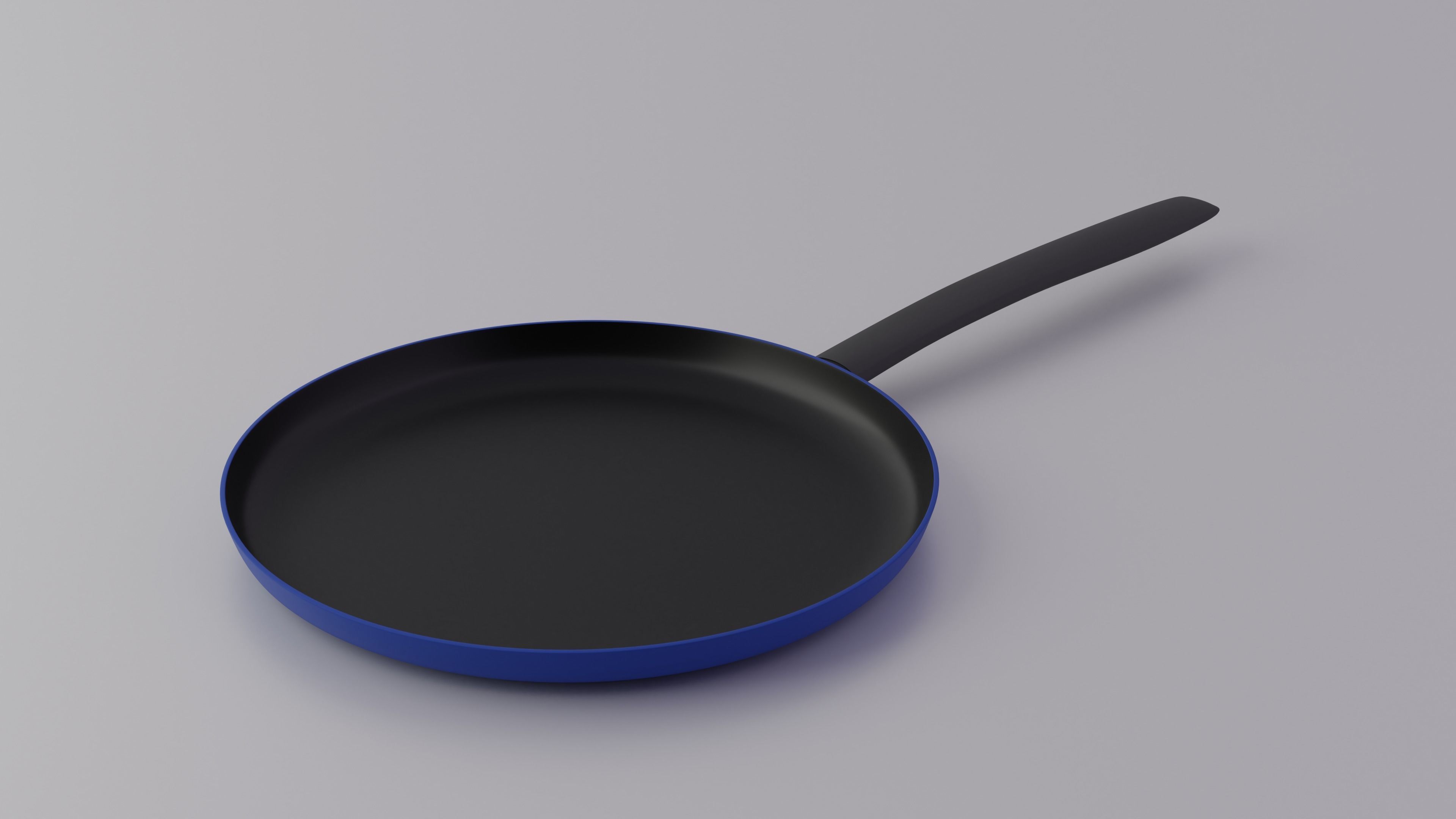 Saute Pan 3D model_2
