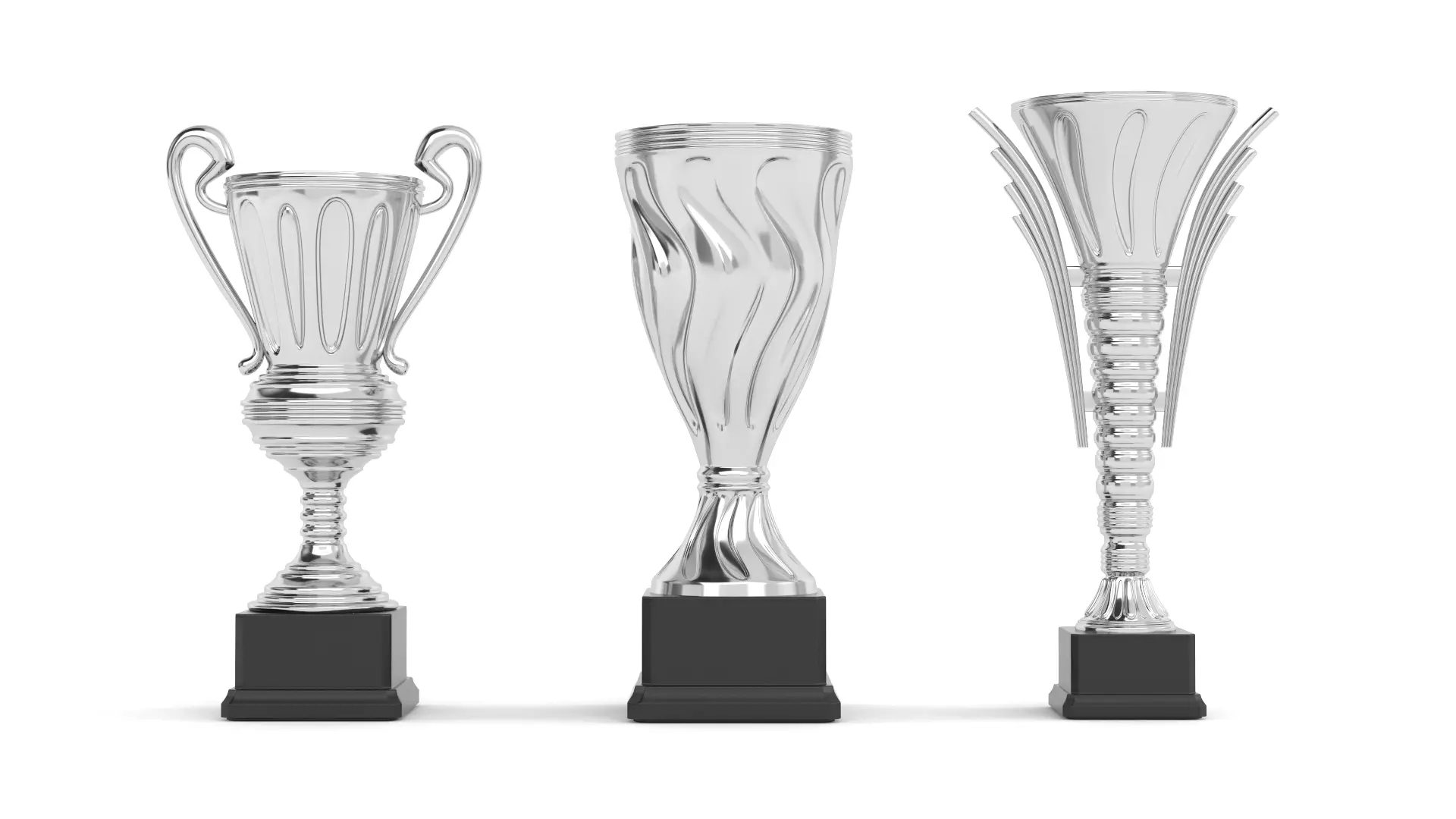 Cups Trophy 3D model_0