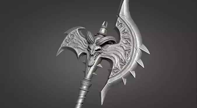 Shadowmourne axe 3D print model