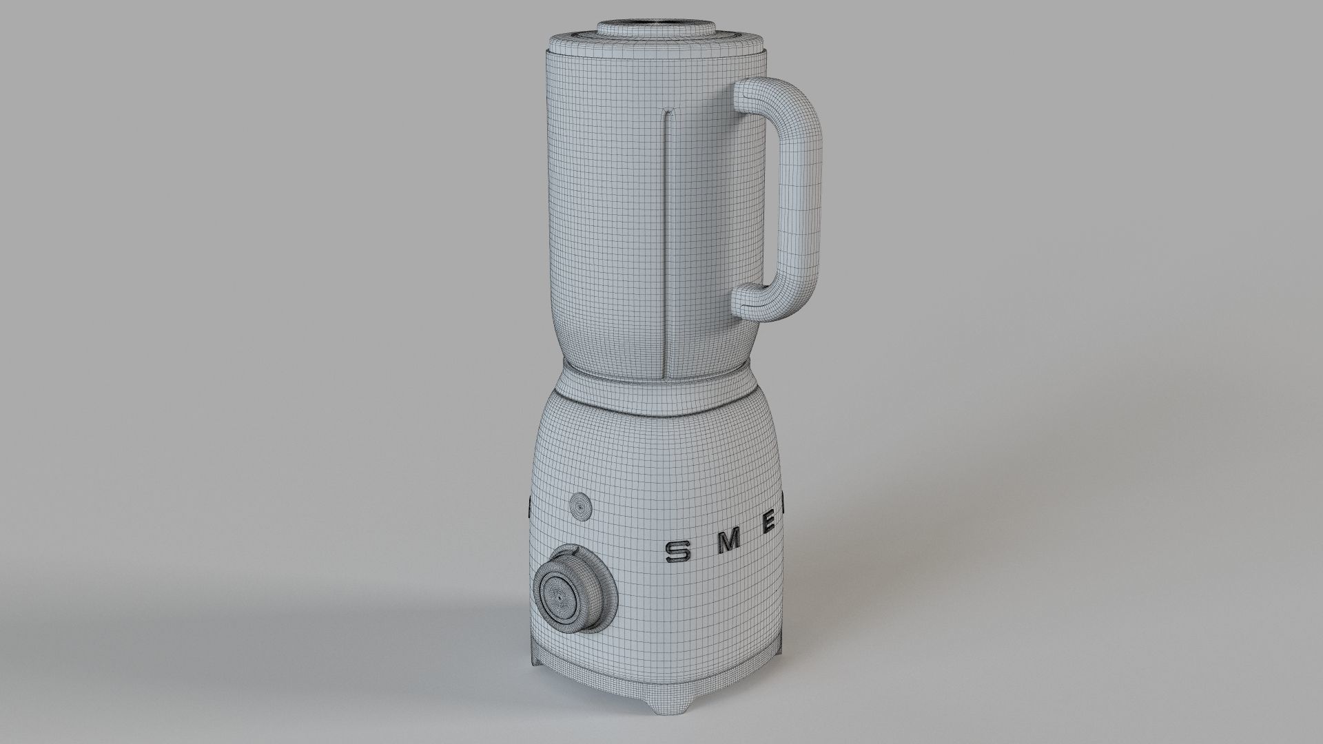 Smeg Retro Blender Set Of 6 3D model_4
