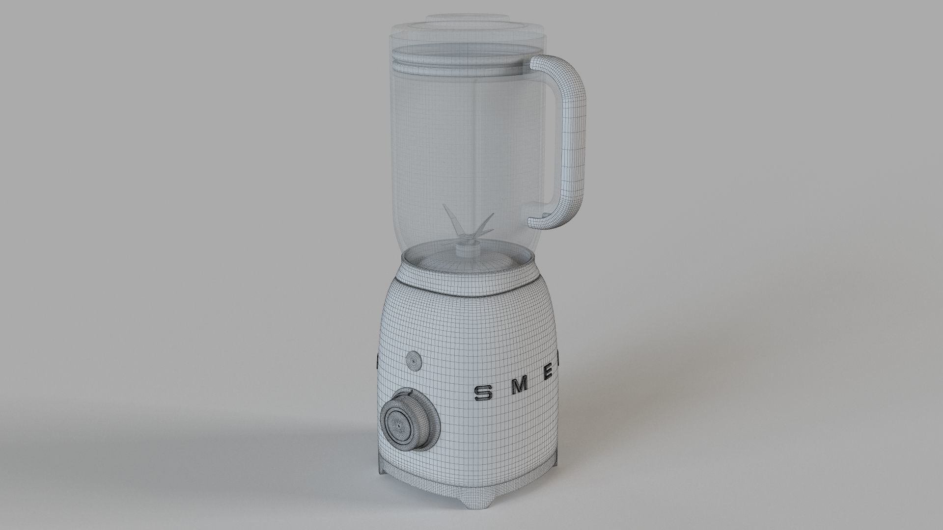 Smeg Retro Blender Set Of 6 3D model_5