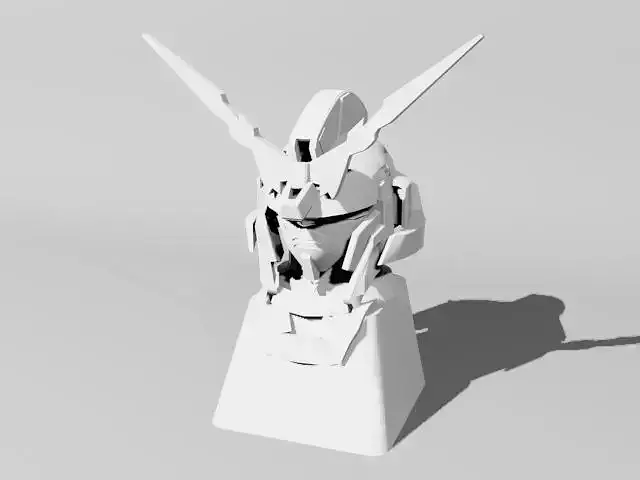 Unicorn Gundam keycap