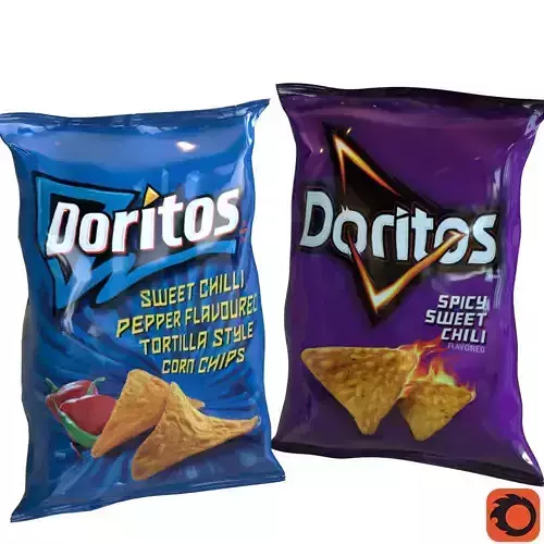  Doritos Chips Food Packaging Pack v2