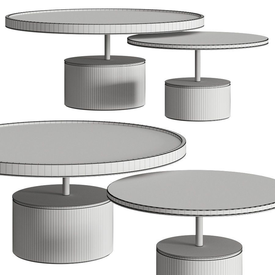 Frato Paros Coffee Tables 3D model_1