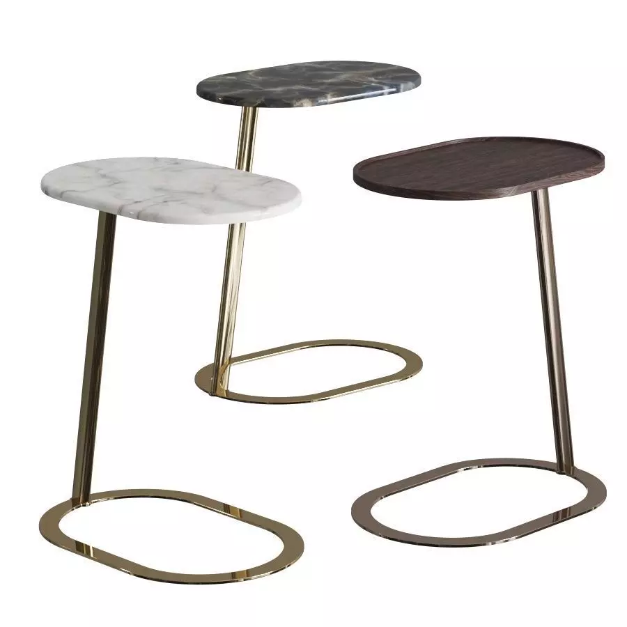 Longhi Kobe Coffee Tables 3D model_0