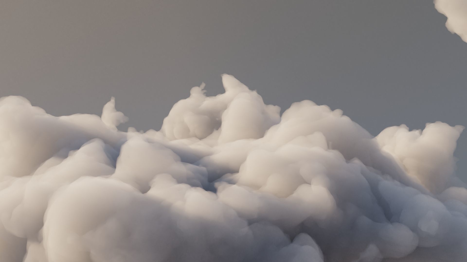 Cloud Polygon Blender 1 Free 3D model_7