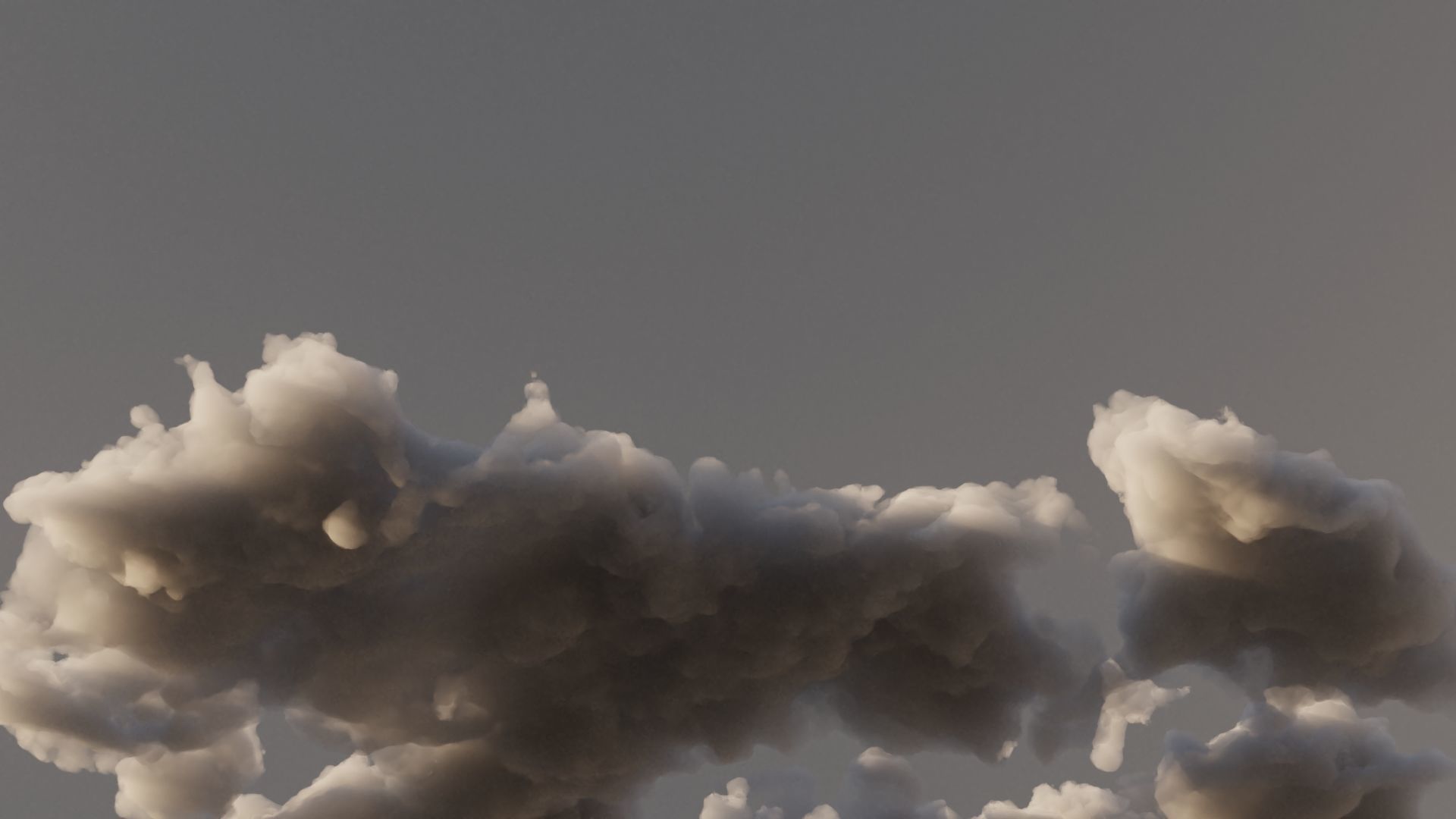 Cloud Polygon Blender 2 3D model_7