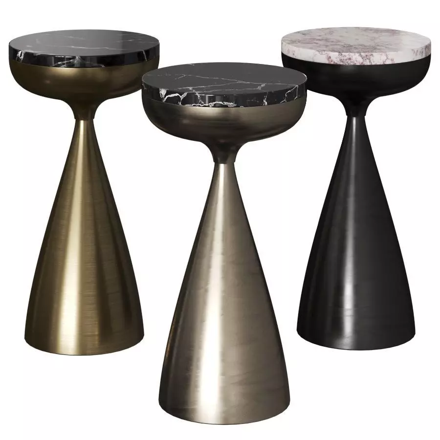 Porustudio Lignum Coffee Tables 3D model_0