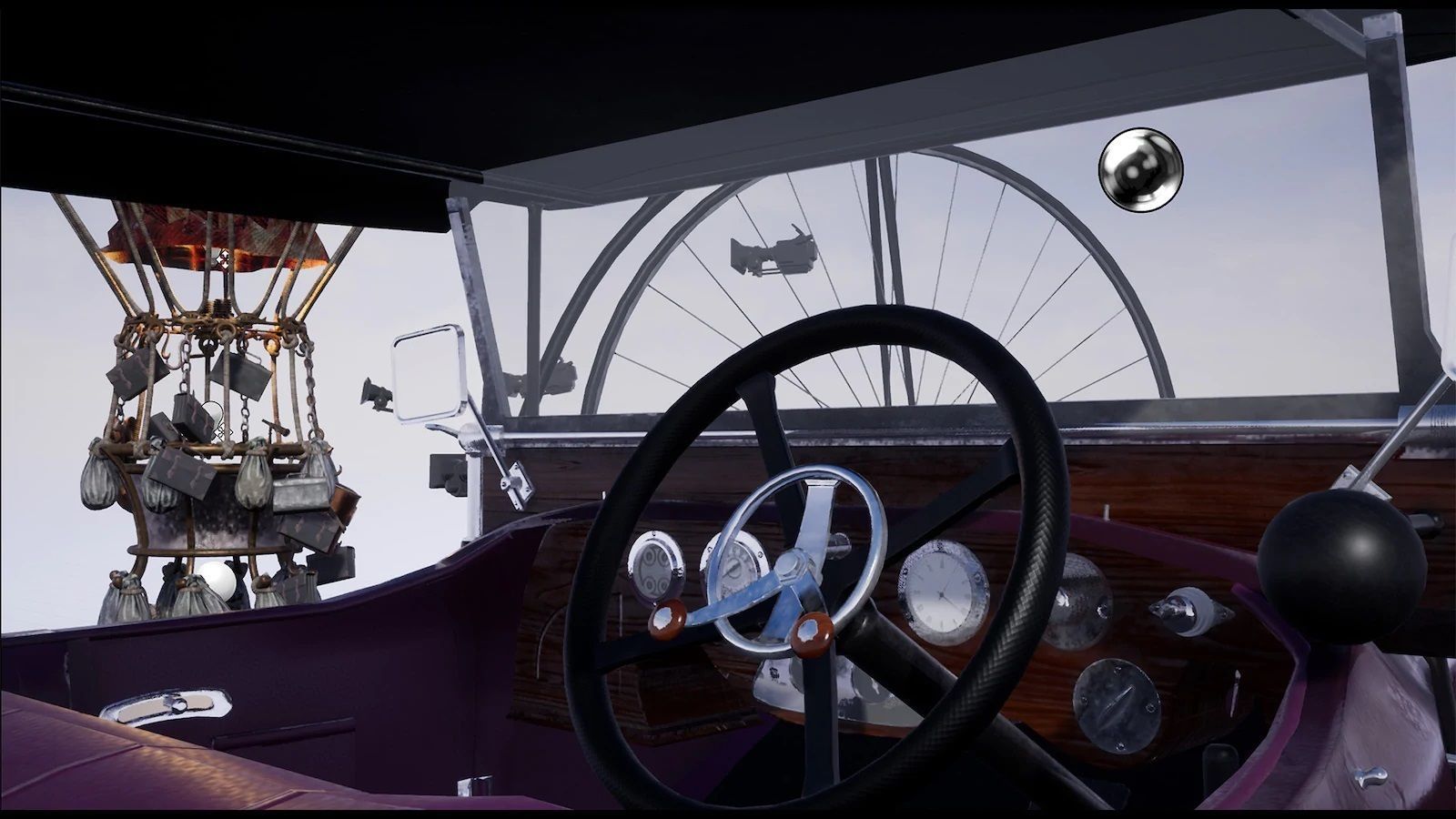 SteamPunk Victorian Vehicles Low-poly 3D model_14