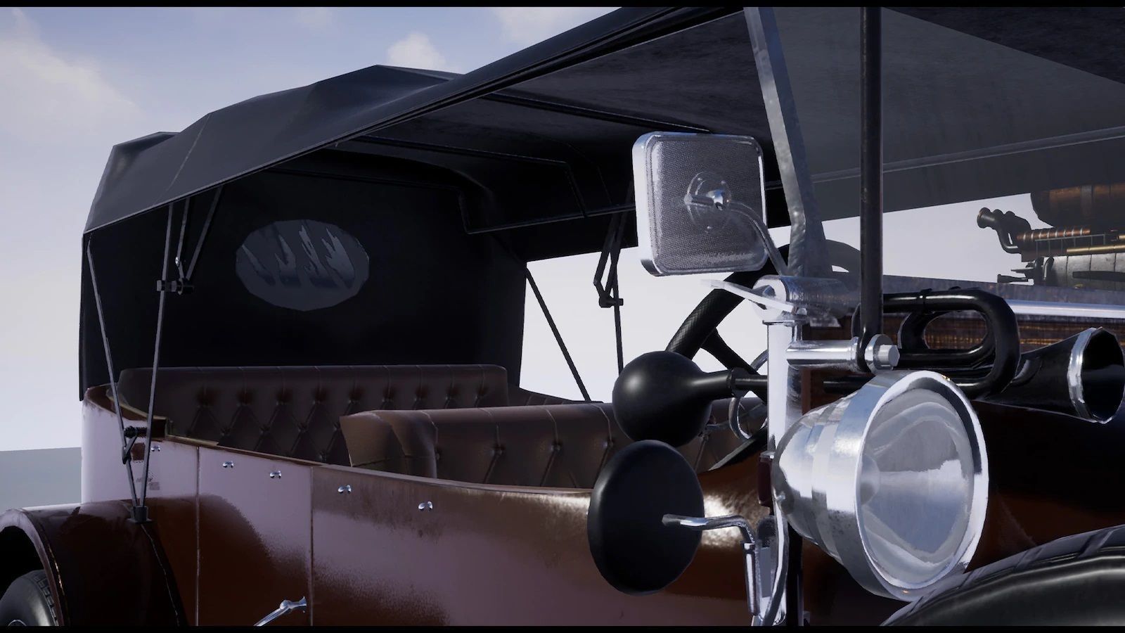 SteamPunk Victorian Vehicles Low-poly 3D model_15