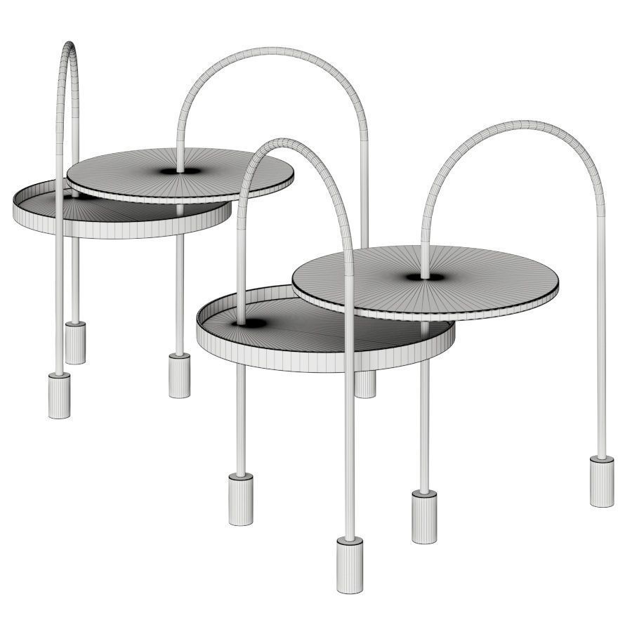 Innazimina Summer Time Coffee Tables 3D model_1