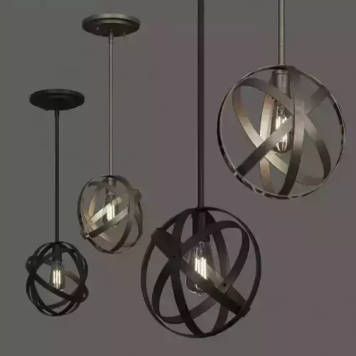 Wrought Studio Prange Globe Pendant Lamps