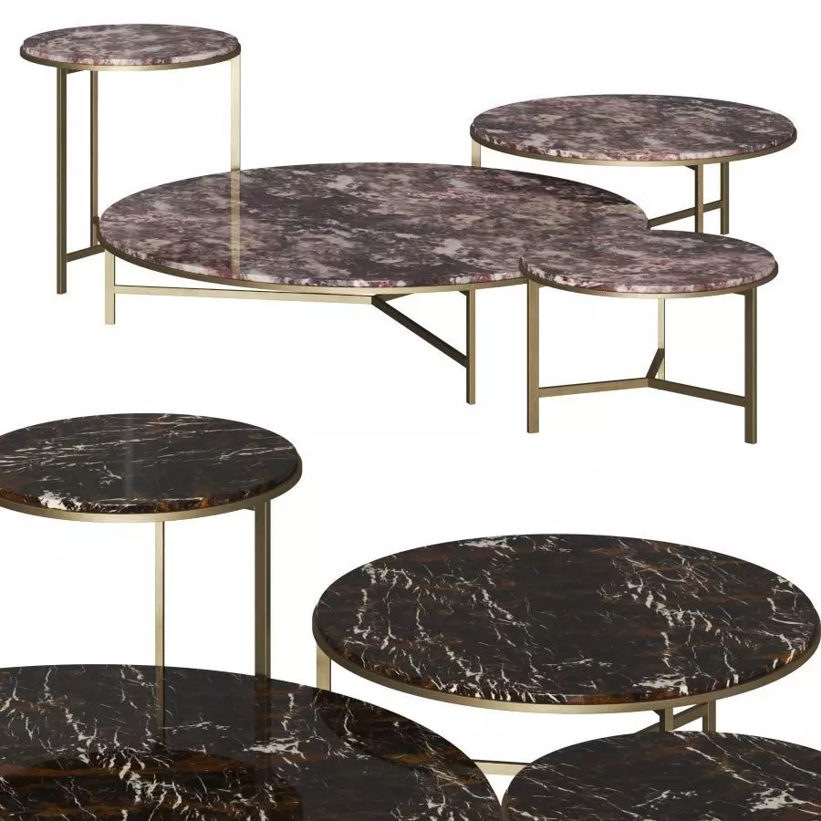 Gianfranco Ferre Home Ascott Coffee Tables 3D model_0