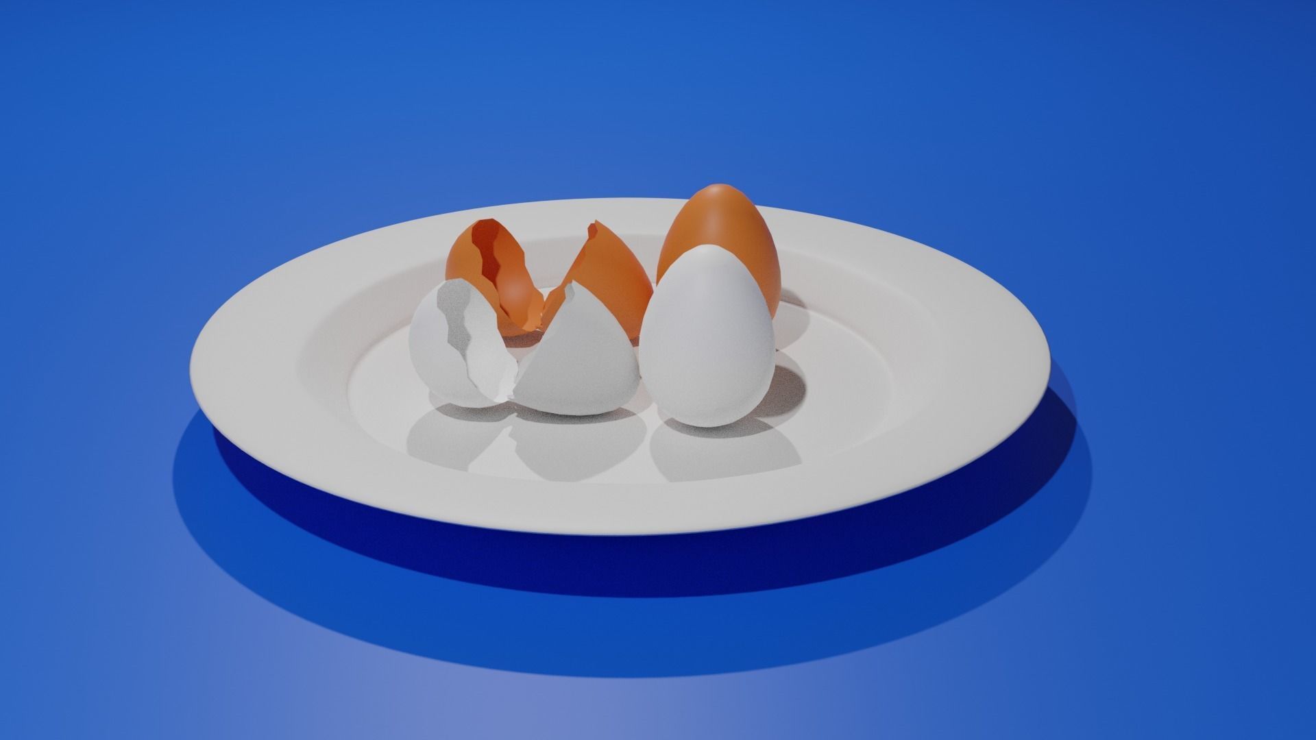 Chicken Eggs 3D model_3