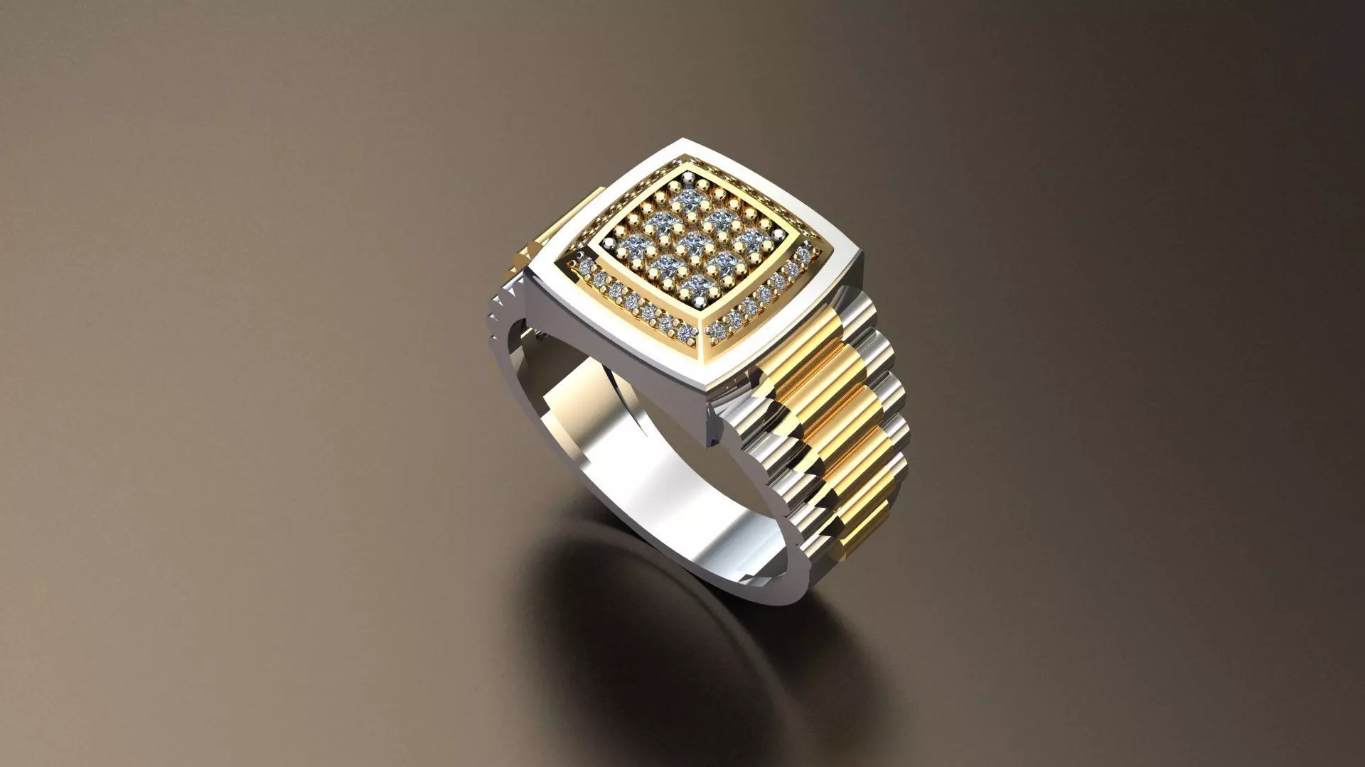 MEN RING  3D print model_0