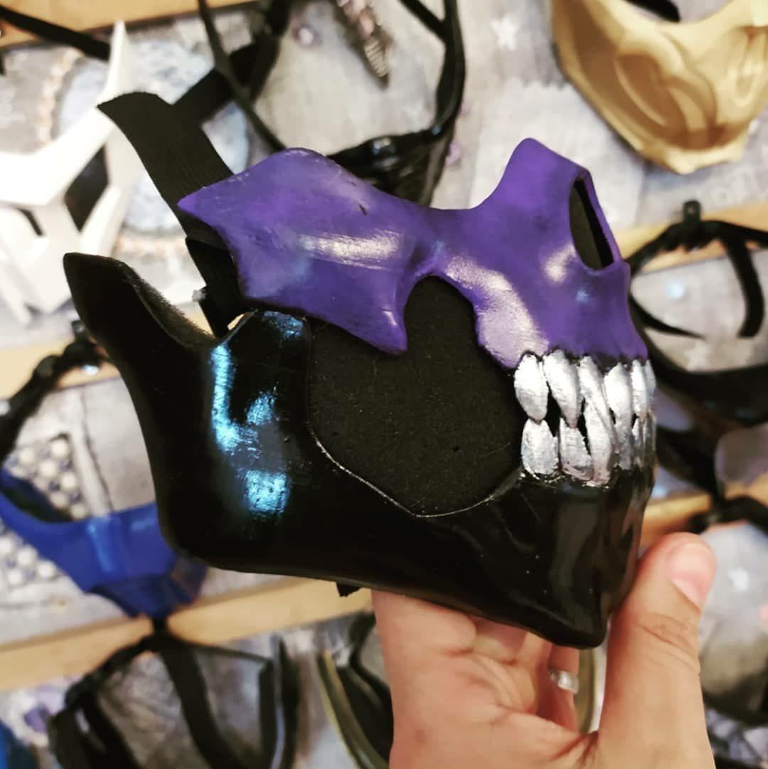 Mileena mask from Mortal Kombat 11 - Sadakui Kombat mask 3D print model_6